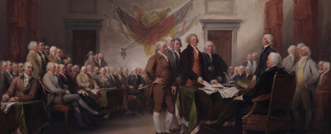 John Trumbull&rsquo;s painting The Declaration of Independence