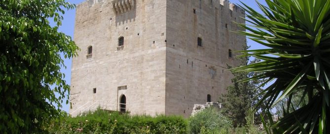 Kolossi Castle in Cyprus, stronghold of the crusading knights