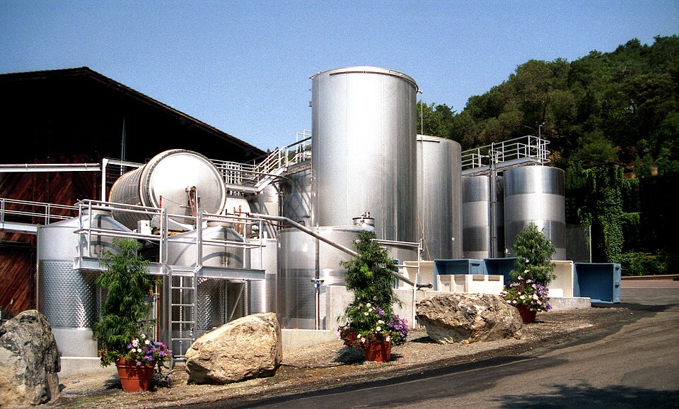 The Robert Mondavi Winery in Oakville