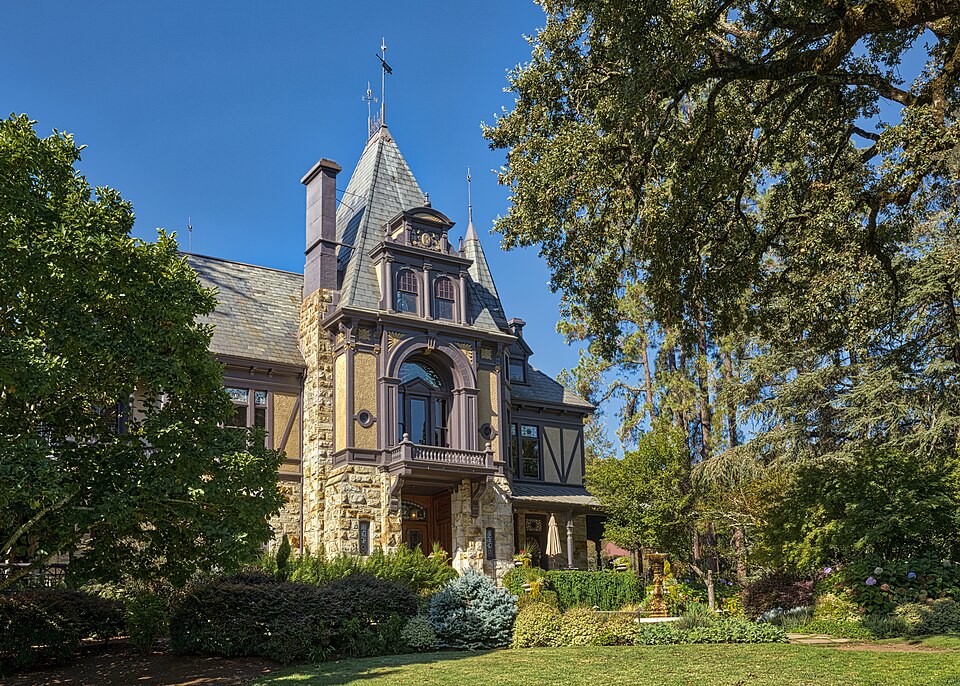 The 1884 Rhine House at Beringer Vineyards