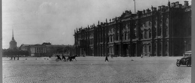 The Winter Palace in Petrograd