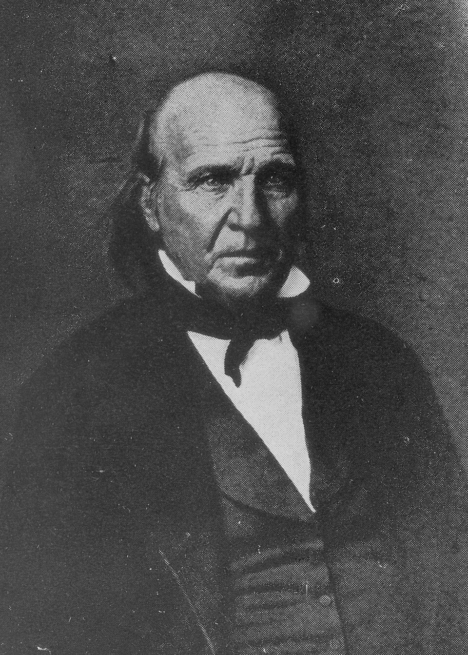Portrait of George C. Yount, who planted the first Napa Valley vineyard